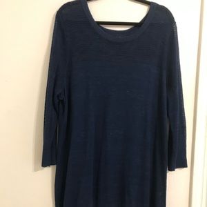 A.N.A. Dark blue top